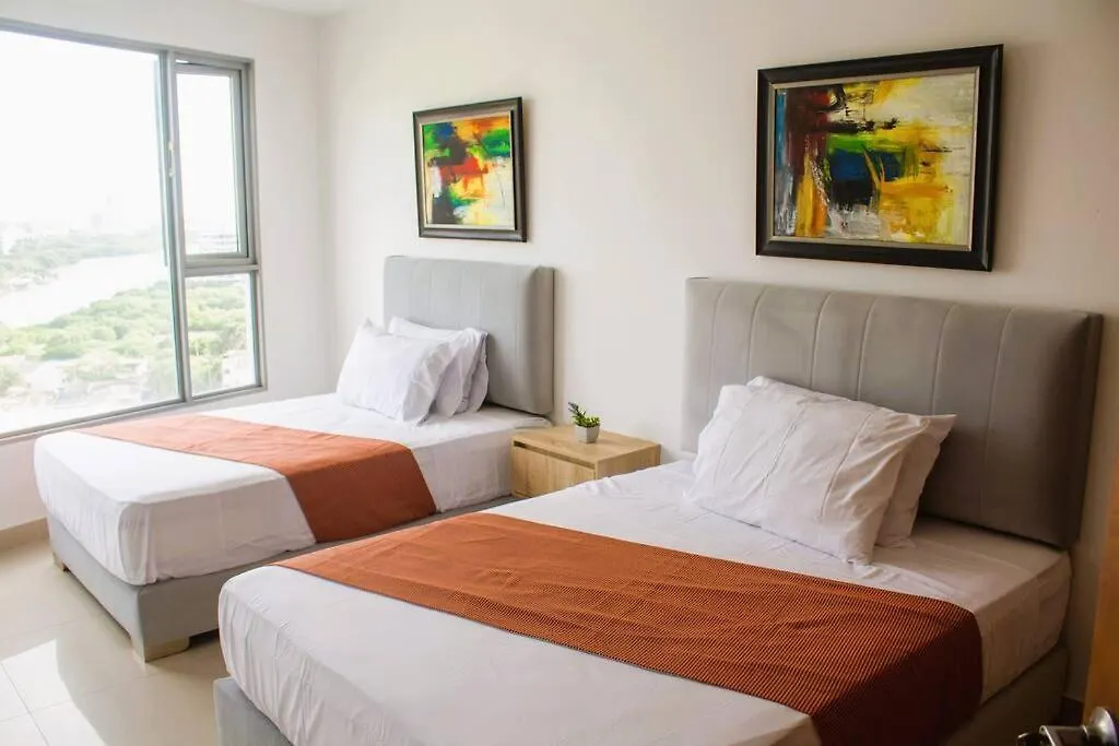 Apartment Nuevo! Hermoso Apto Frente A La Playa! Cartagena