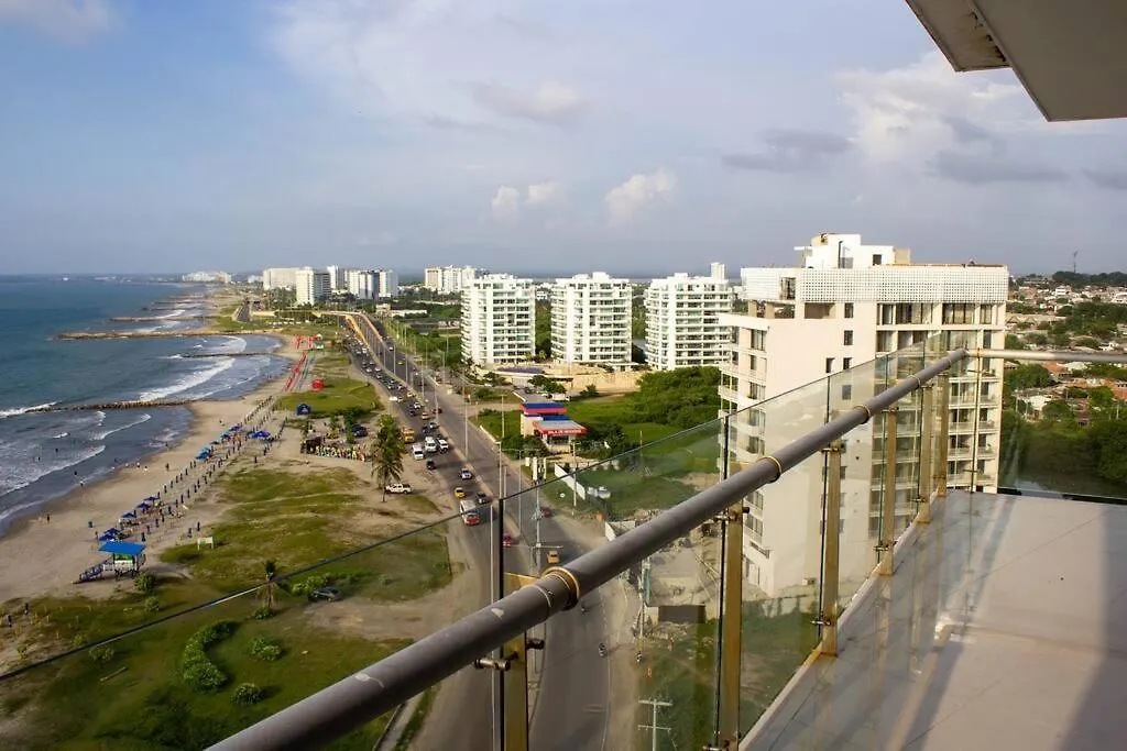 Nuevo! Hermoso Apto Frente A La Playa! Cartagena 0*,